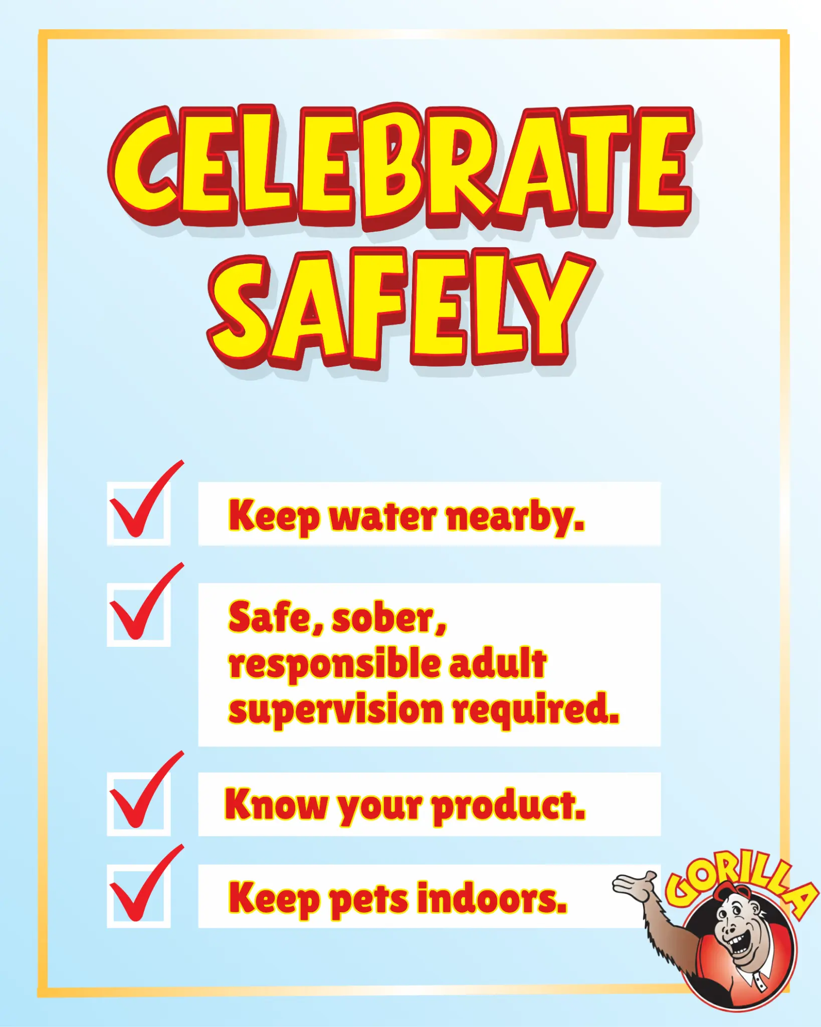 Celebrate Safely